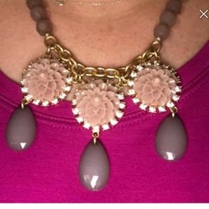 Lia Sophia Exotic Bloom statement necklace